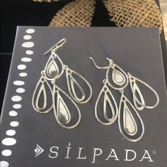 Silpada Jewelry - Silpada .925 Sterling Silver Rain Dance Earrings Silpada Jewelry - Silpada .925 Sterling Silver Rain Dance Earrings